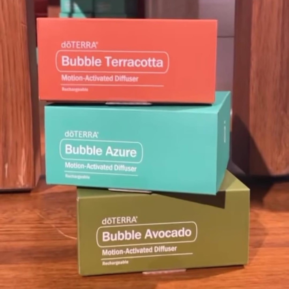 New doTERRA bubble diffuser azure